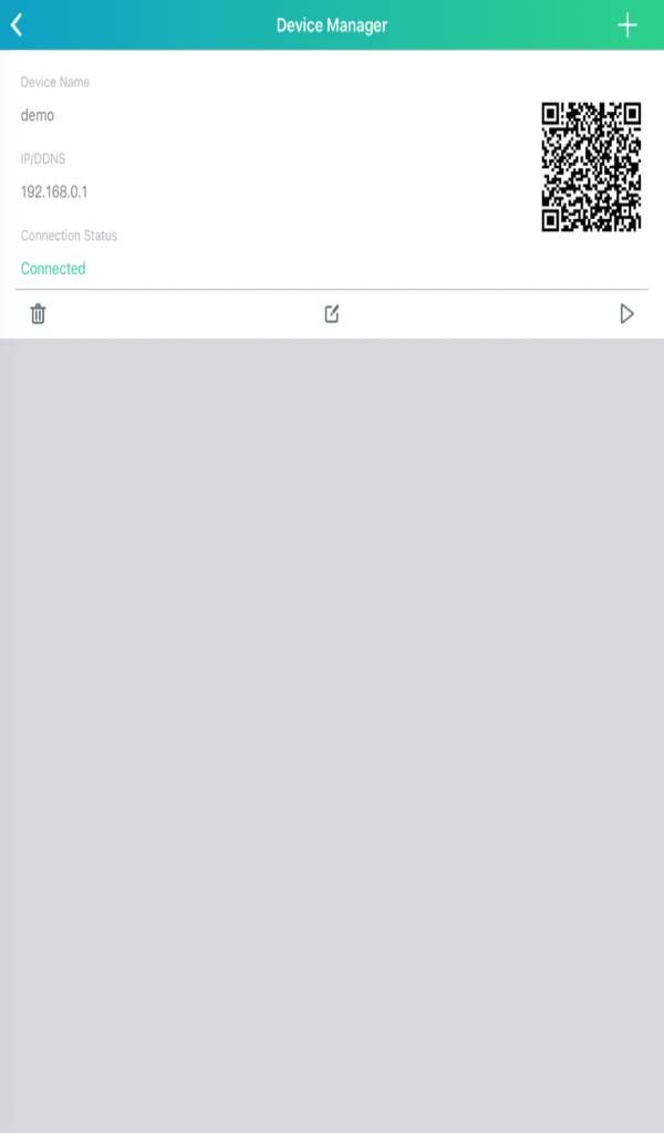 RXCamView App Screenshot
